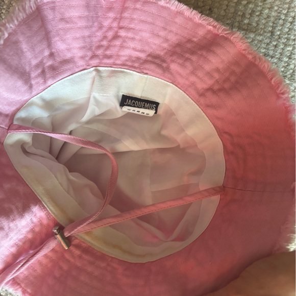 JACQUEMUS buckle hat pink - Picture 4 of 5